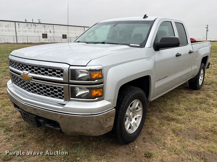 image for item FB6518 2014 Chevrolet Silverado 1500 Ext. Cab pickup truck