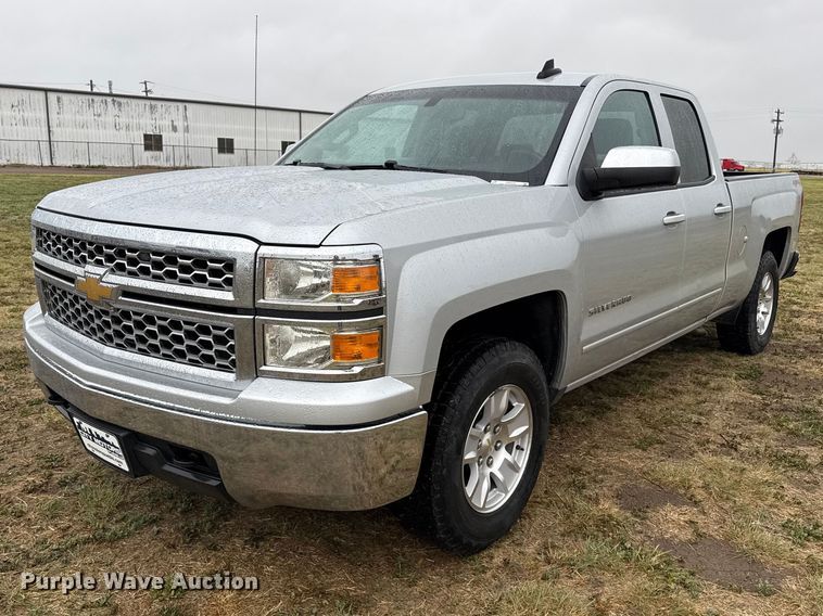 image for item FB6519 2015 Chevrolet Silverado 1500 Ext. Cab pickup truck