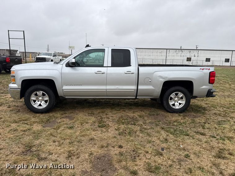image for item FB6519 2015 Chevrolet Silverado 1500 Ext. Cab pickup truck