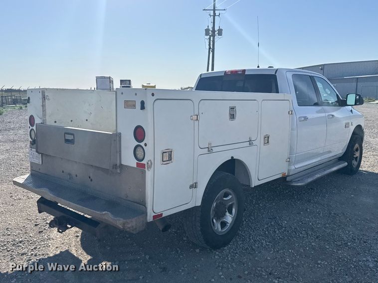 image for item FB7399 2012 Dodge Ram 2500 Crew Cab utility bed pickup truck