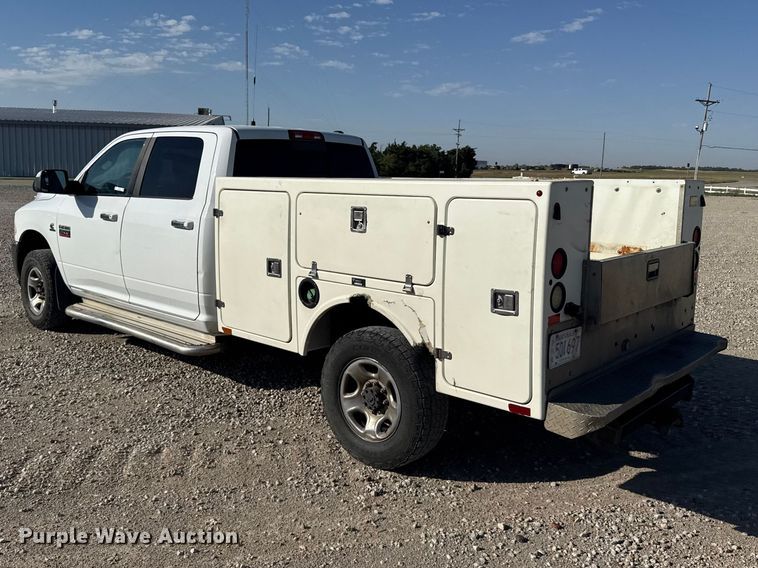 image for item FB7399 2012 Dodge Ram 2500 Crew Cab utility bed pickup truck