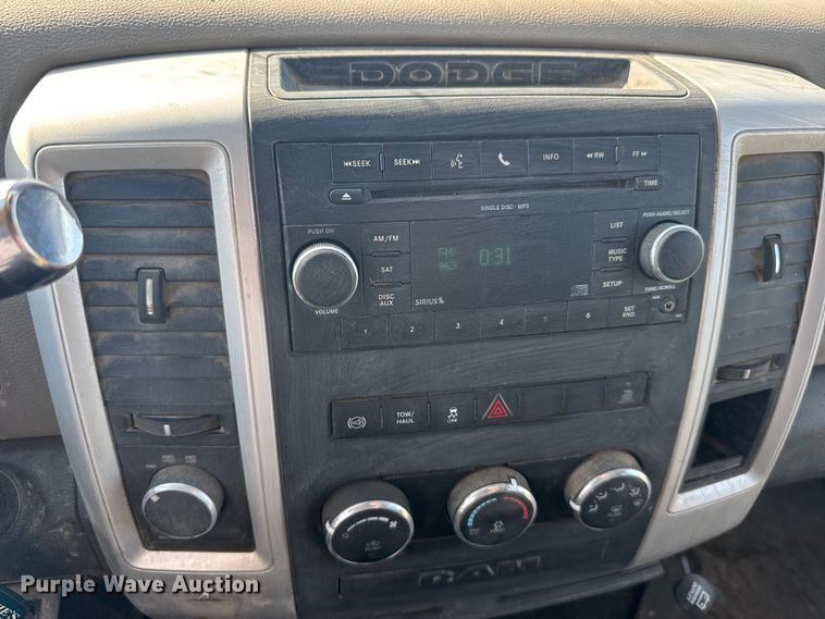 image for item FB7399 2012 Dodge Ram 2500 Crew Cab utility bed pickup truck
