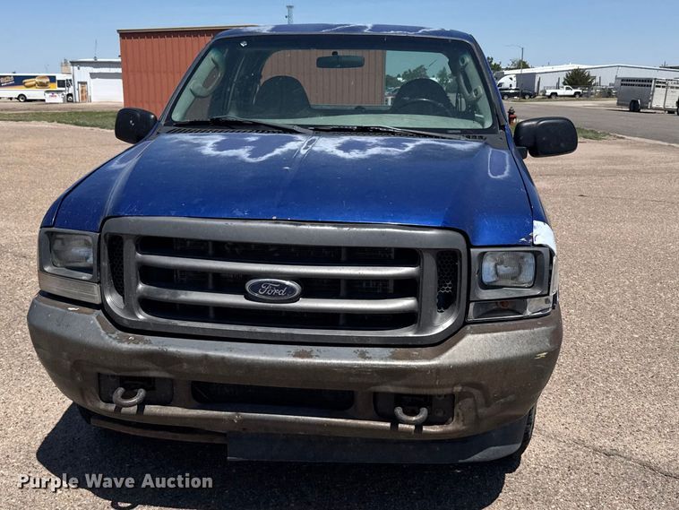image for item FB7401 2003 Ford F250 Super Duty Ext. Cab pickup truck