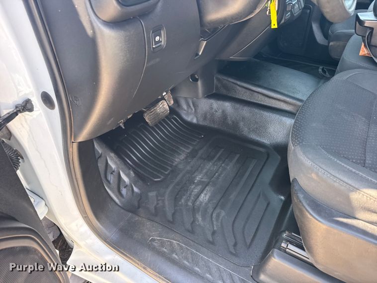 image for item FB7403 2023 GMC Sierra 2500HD Crew Cab utility bed pickup truck