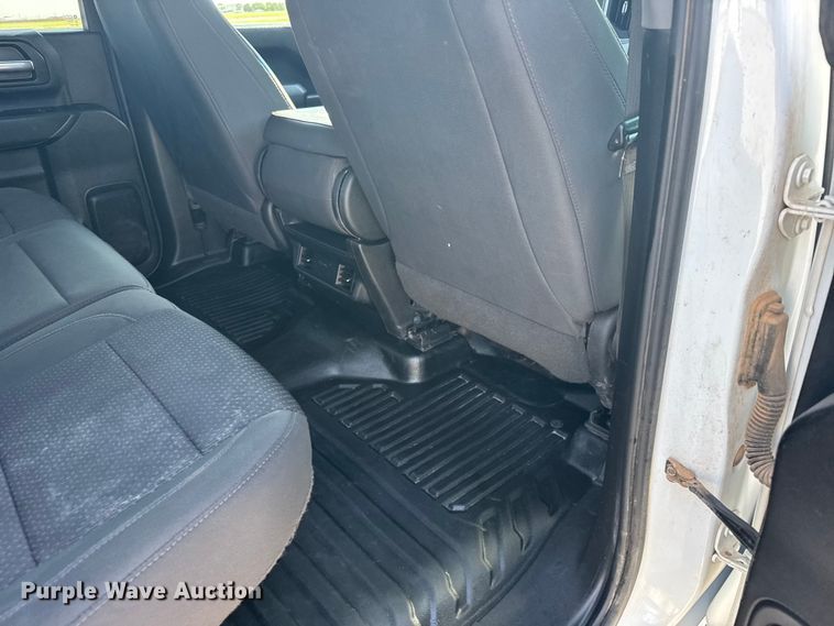 image for item FB7403 2023 GMC Sierra 2500HD Crew Cab utility bed pickup truck