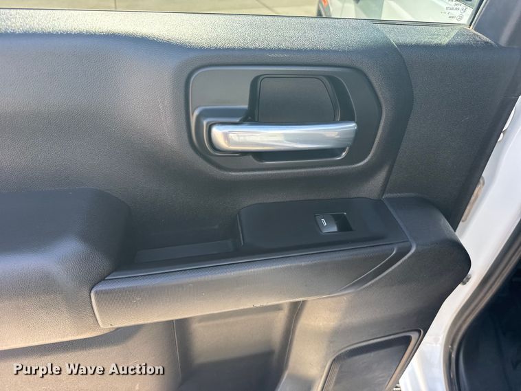 image for item FB7403 2023 GMC Sierra 2500HD Crew Cab utility bed pickup truck