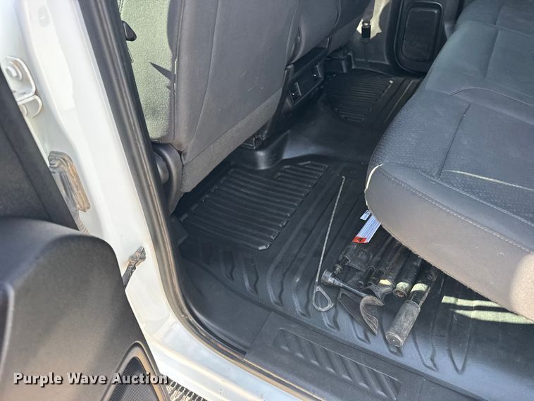 image for item FB7403 2023 GMC Sierra 2500HD Crew Cab utility bed pickup truck