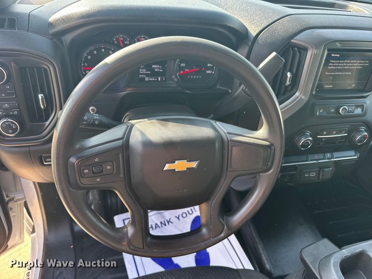 image for item FB7404 2023 Chevrolet Silverado 2500HD Crew Cab utility bed pickup truck