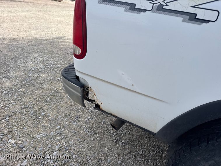 image for item FB7406 2001 Ford F150 Ext. Cab pickup truck
