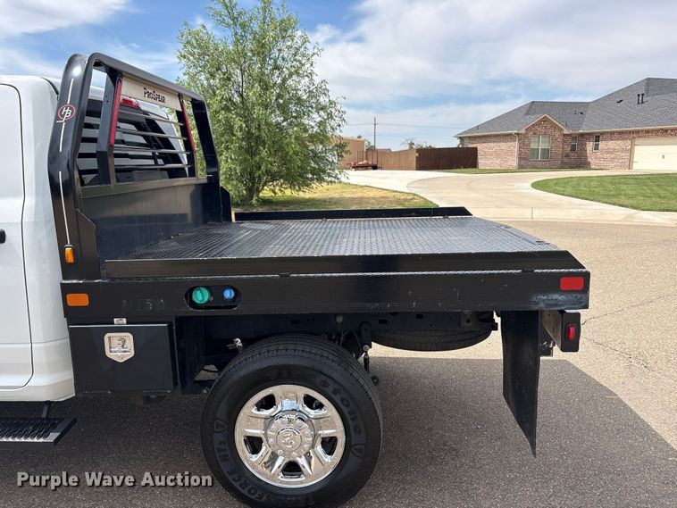 image for item FC2278 2021 RAM 2500 Crew Cab bale bed pickup truck