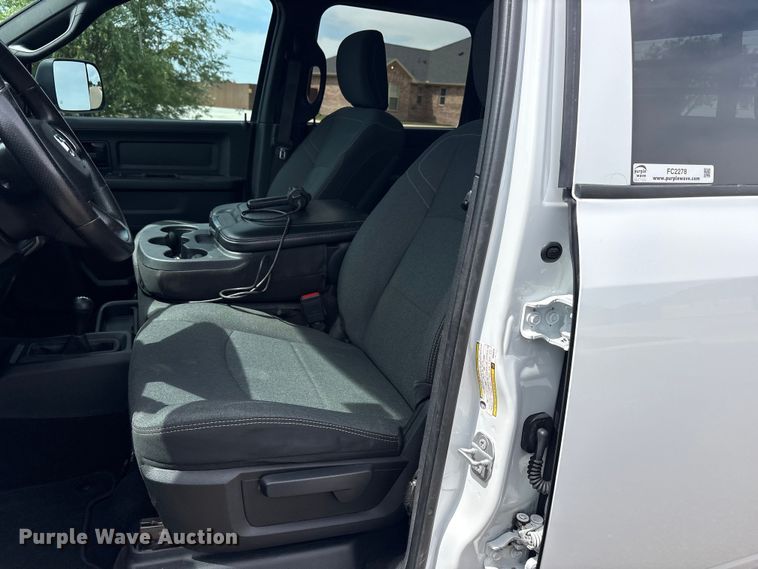 image for item FC2278 2021 RAM 2500 Crew Cab bale bed pickup truck