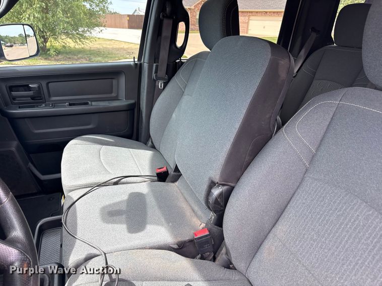 image for item FC2278 2021 RAM 2500 Crew Cab bale bed pickup truck
