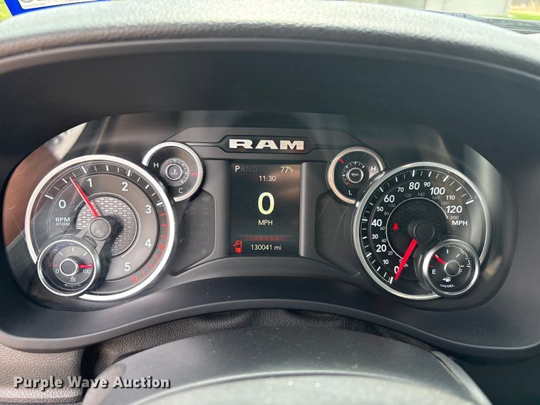 image for item FC2278 2021 RAM 2500 Crew Cab bale bed pickup truck