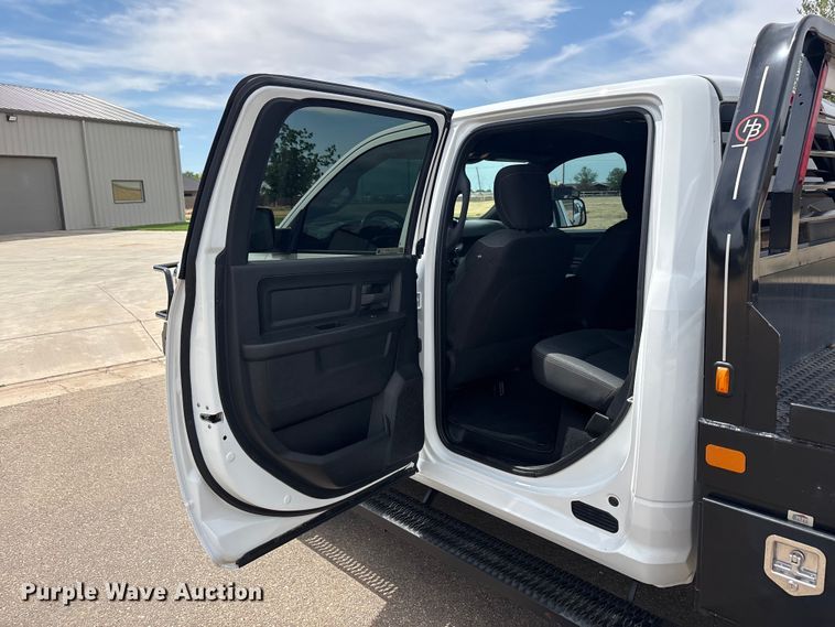 image for item FC2278 2021 RAM 2500 Crew Cab bale bed pickup truck