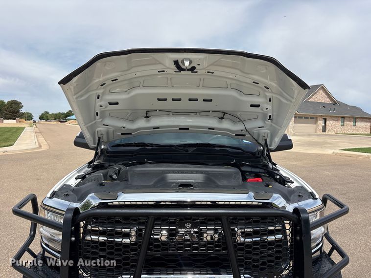 image for item FC2278 2021 RAM 2500 Crew Cab bale bed pickup truck