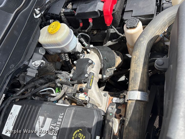 image for item FC2278 2021 RAM 2500 Crew Cab bale bed pickup truck