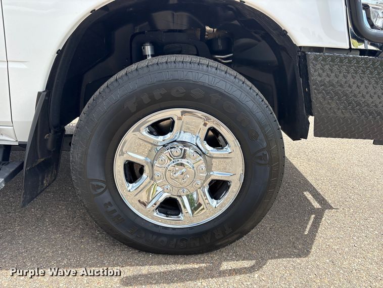 image for item FC2278 2021 RAM 2500 Crew Cab bale bed pickup truck
