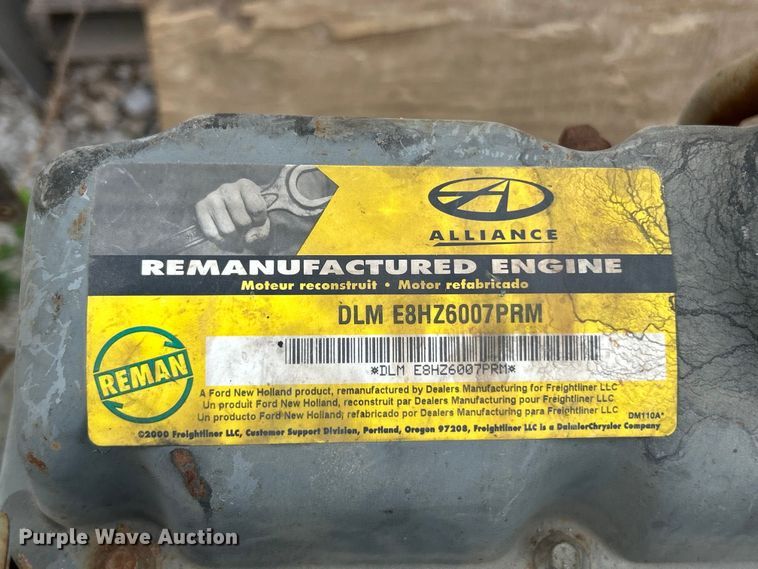 image for item FC2656 Remanufactured Ford engine