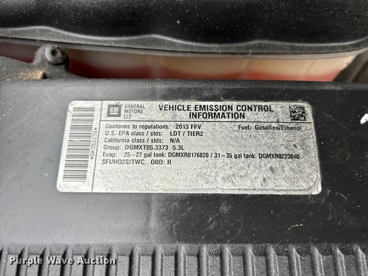 image for item FC2680 2013 GMC Yukon XL SLT SUV