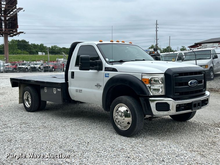 image for item FC2682 2012 Ford F450 Super Duty XL flatbed truck