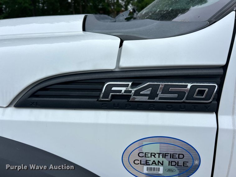 image for item FC2682 2012 Ford F450 Super Duty XL flatbed truck