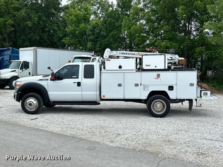 image for item FC2685 2012 Ford F550 Super Duty XLT utility / service truck
