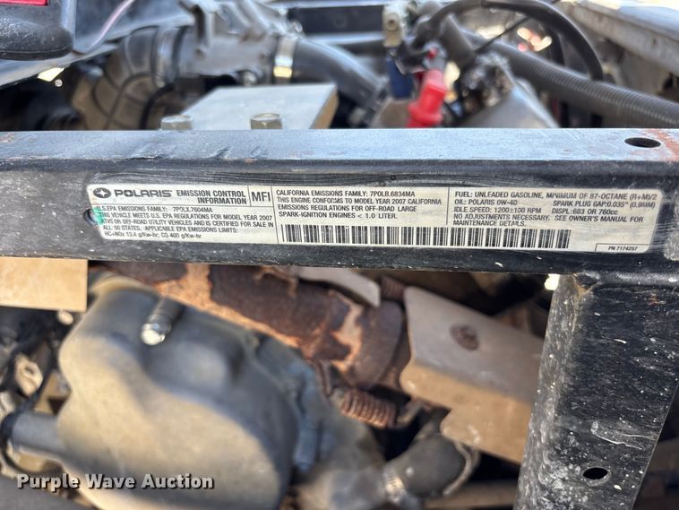 image for item FC4647 2007 Polaris Ranger utility vehicle