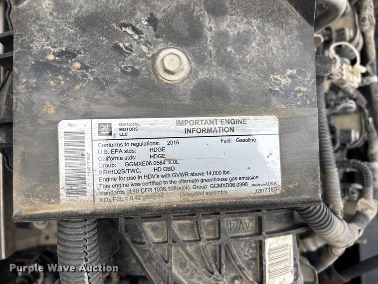image for item FC4658 2017 Morgan Isuzu NPR HD box truck