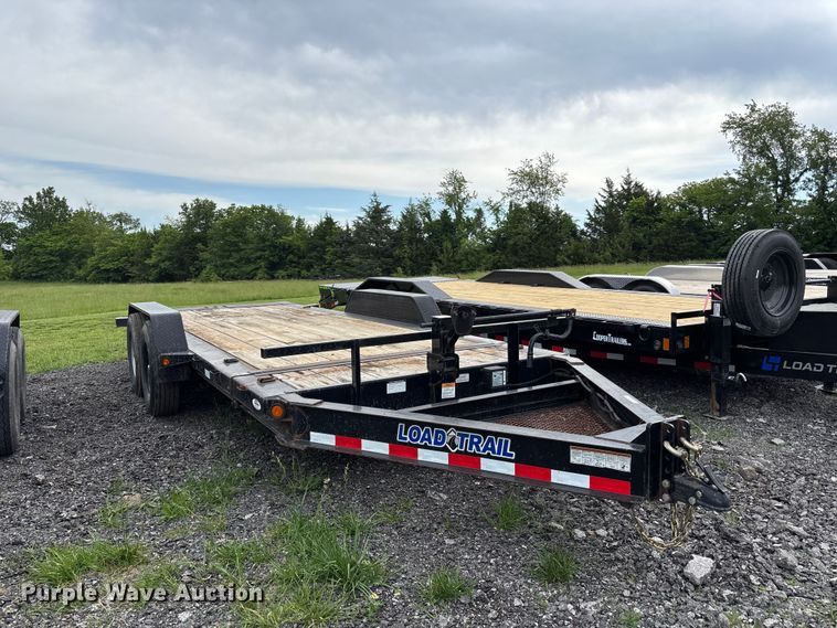 image for item FC4666 2021 Load trail tilt deck utility trailer