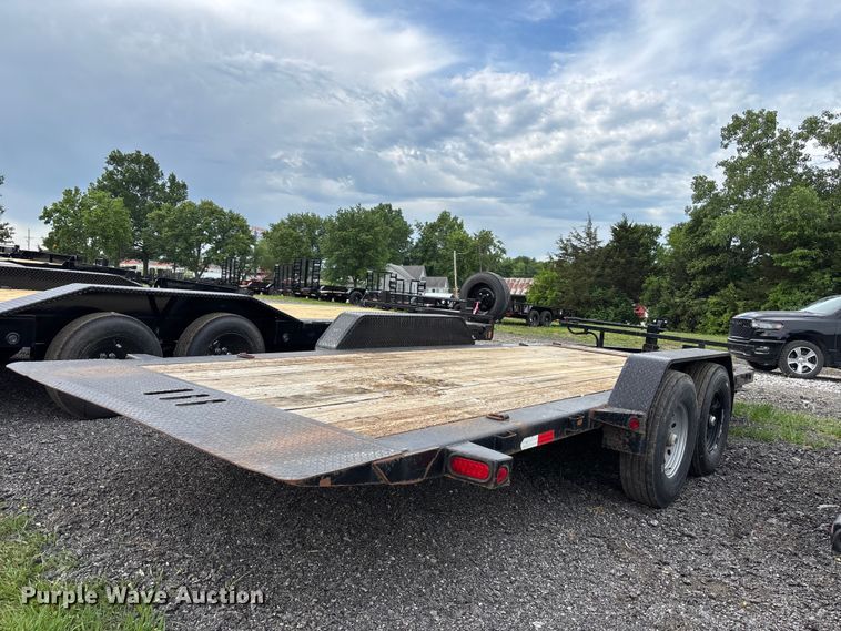 image for item FC4666 2021 Load trail tilt deck utility trailer