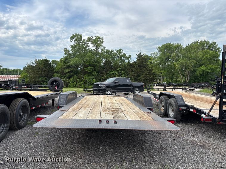 image for item FC4666 2021 Load trail tilt deck utility trailer