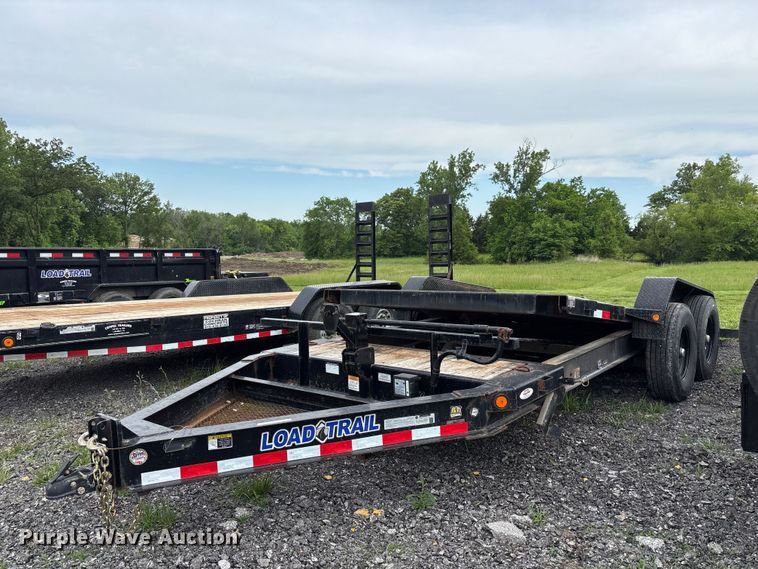 image for item FC4666 2021 Load trail tilt deck utility trailer