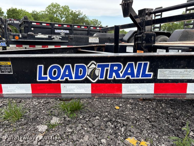 image for item FC4666 2021 Load trail tilt deck utility trailer
