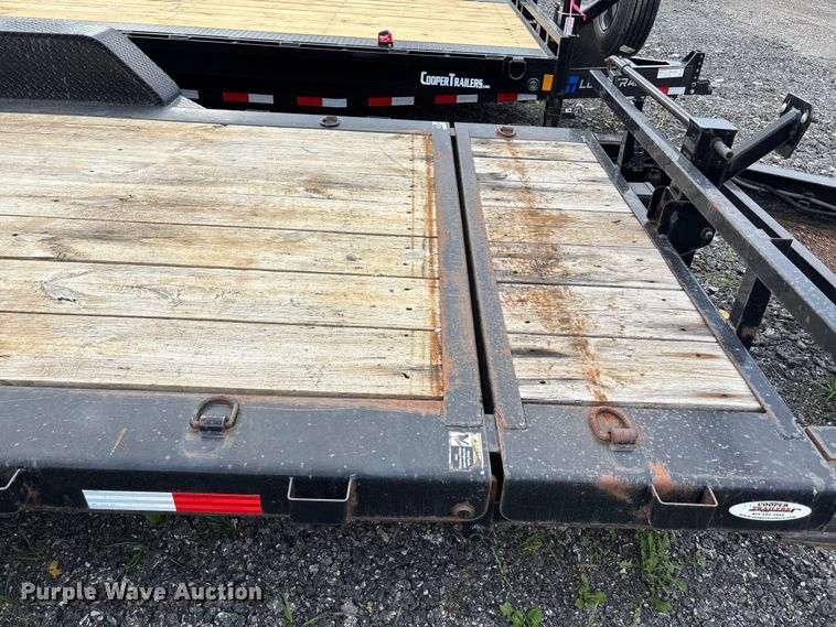 image for item FC4666 2021 Load trail tilt deck utility trailer