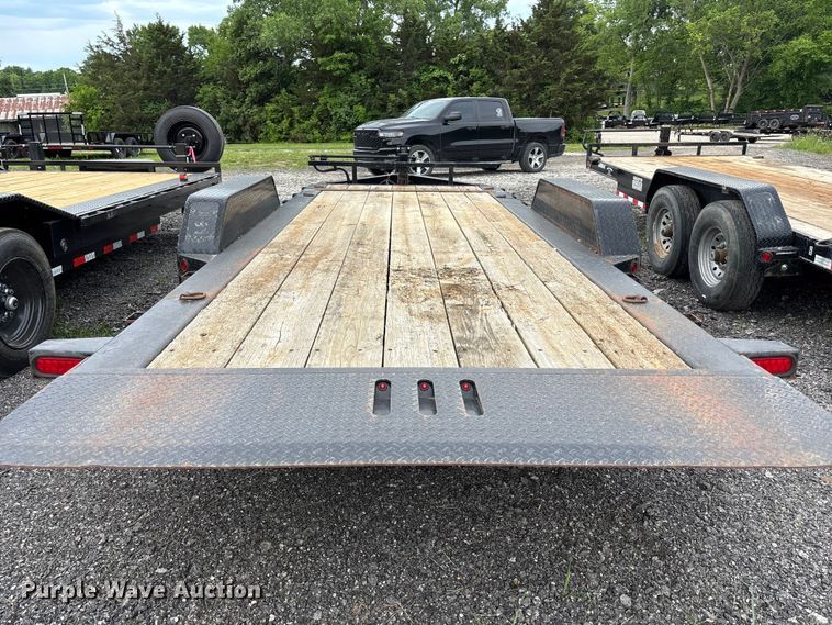 image for item FC4666 2021 Load trail tilt deck utility trailer