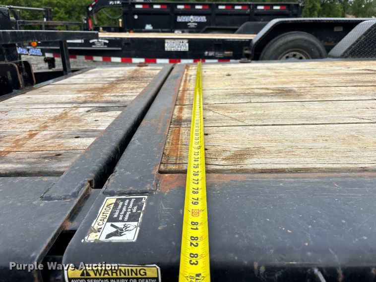 image for item FC4666 2021 Load trail tilt deck utility trailer