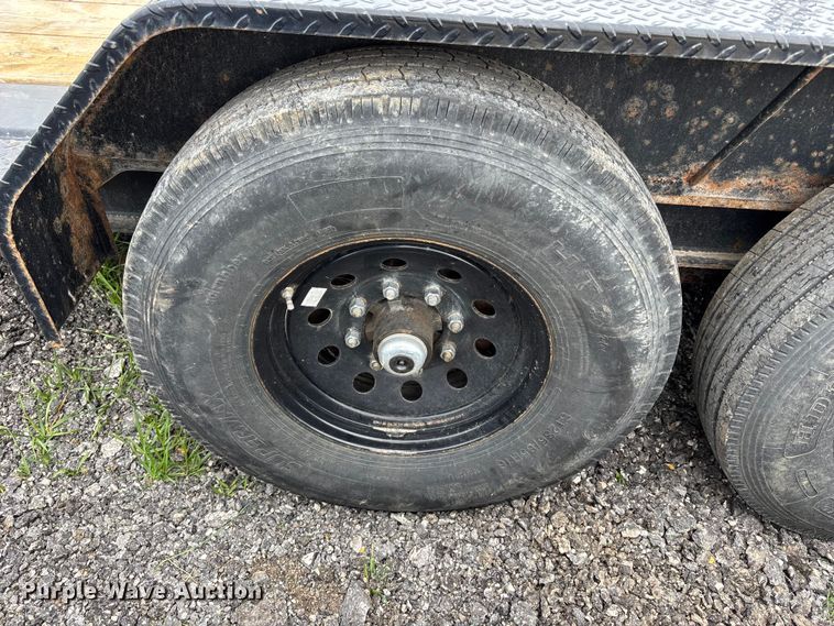 image for item FC4666 2021 Load trail tilt deck utility trailer