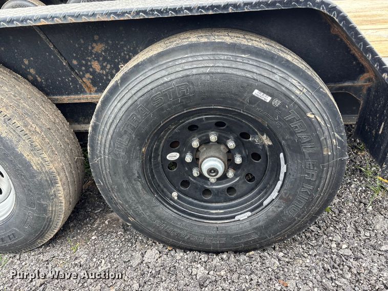 image for item FC4666 2021 Load trail tilt deck utility trailer