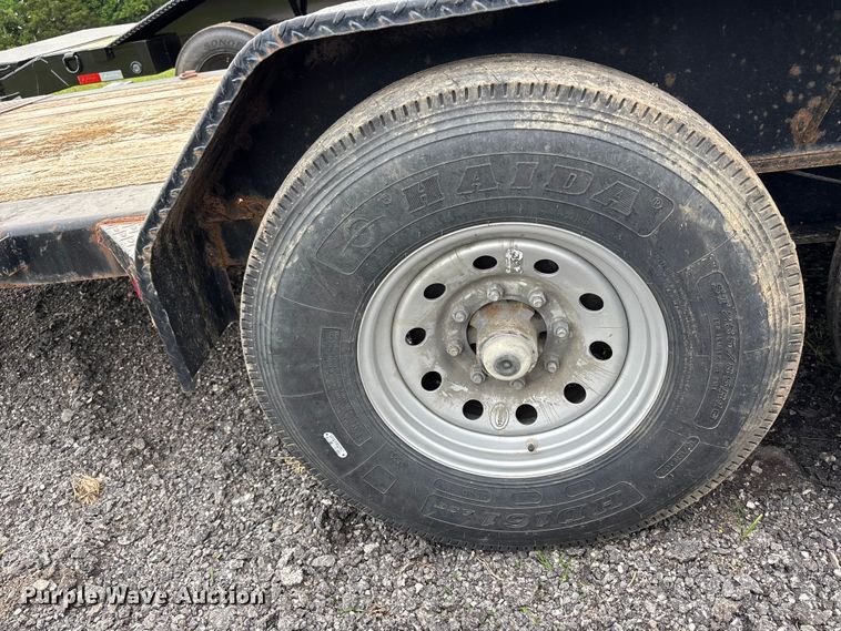 image for item FC4666 2021 Load trail tilt deck utility trailer