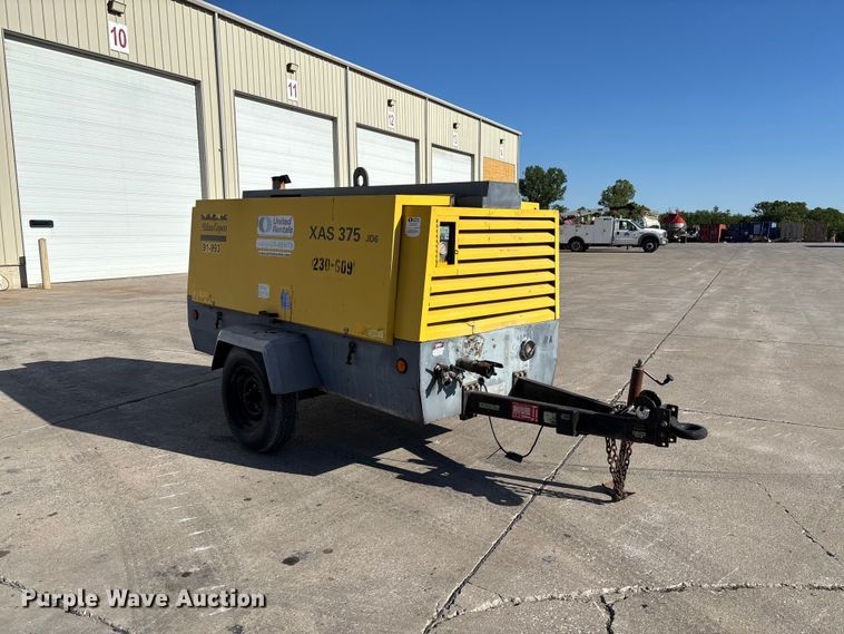 image for item FC5739 2011 Atlas Copco XAS 375 T3 RSC air compressor
