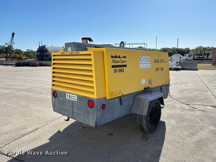 image for item FC5739 2011 Atlas Copco XAS 375 T3 RSC air compressor