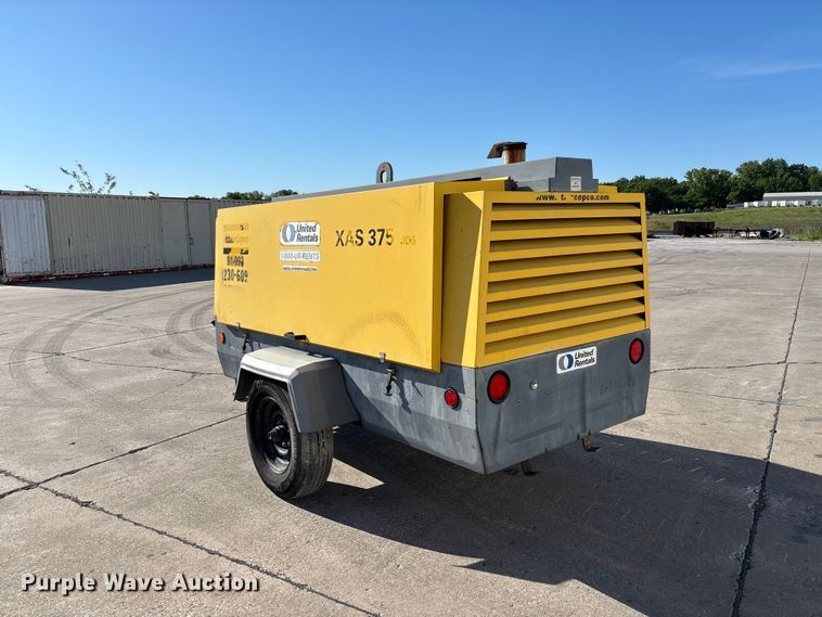 image for item FC5739 2011 Atlas Copco XAS 375 T3 RSC air compressor