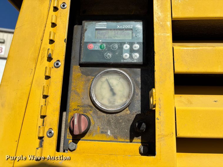 image for item FC5739 2011 Atlas Copco XAS 375 T3 RSC air compressor