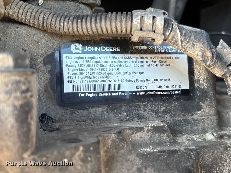 image for item FC5739 2011 Atlas Copco XAS 375 T3 RSC air compressor