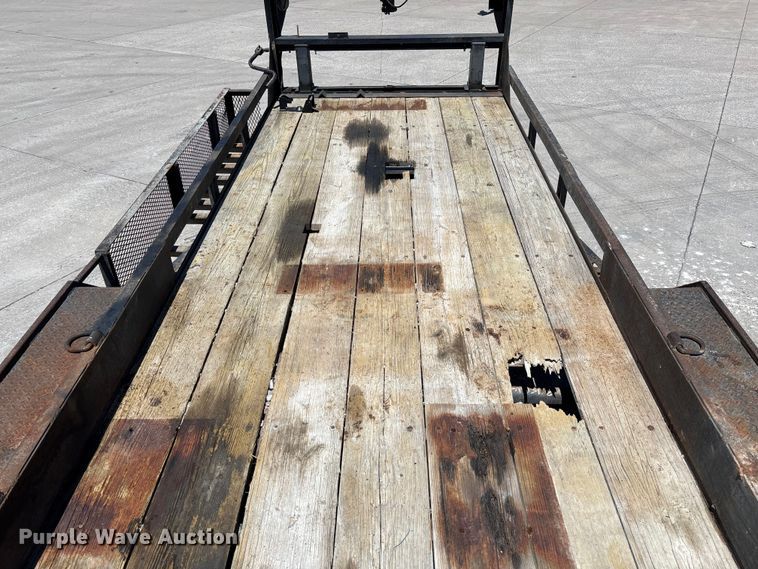 image for item FC5752 Shop Built equipment trailer