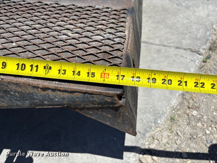 image for item FC5752 Shop Built equipment trailer