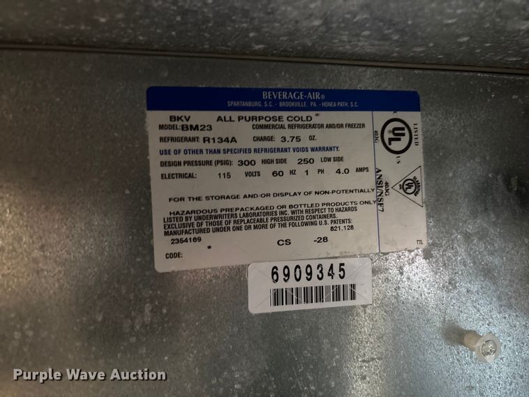 image for item FC5791 Beverage-Air BM23 Kegerator