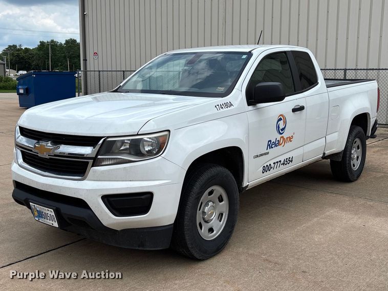 2017 Chevrolet Colorado Ext. Cab pickup truck
