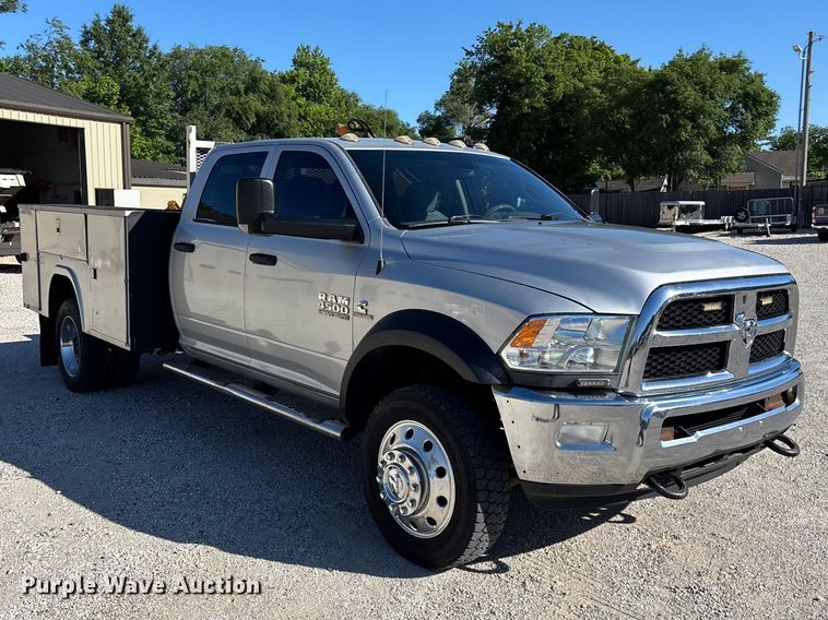 image for item FG0349 2015 RAM 4500  utility / service truck