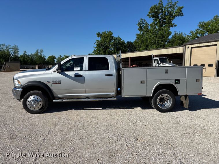 image for item FG0349 2015 RAM 4500  utility / service truck